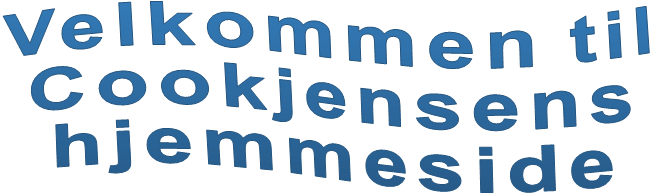 Velkommen til Cookjensens hjemmeside